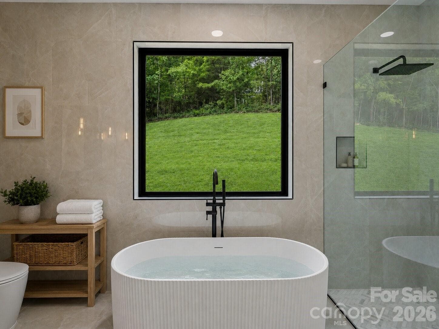 Virtually enhanced grass,Virtually Staged - 7 Spicebush Lane, Weaverville