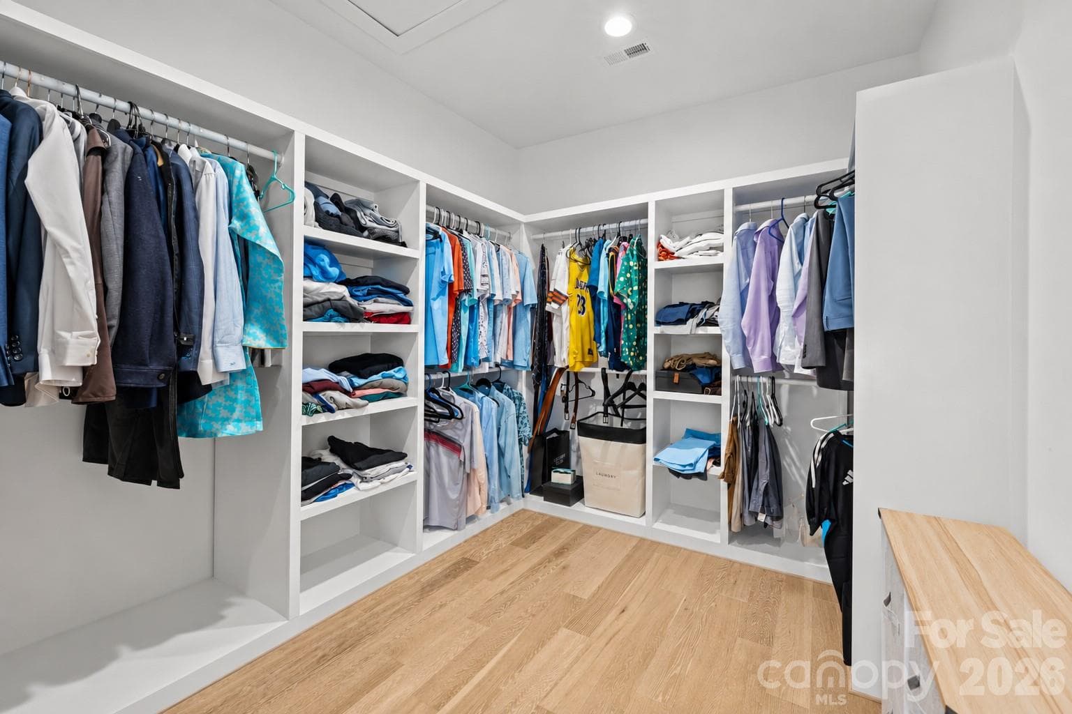 Primary Closet - 3020 Cobbs Hill Road, Charlotte
