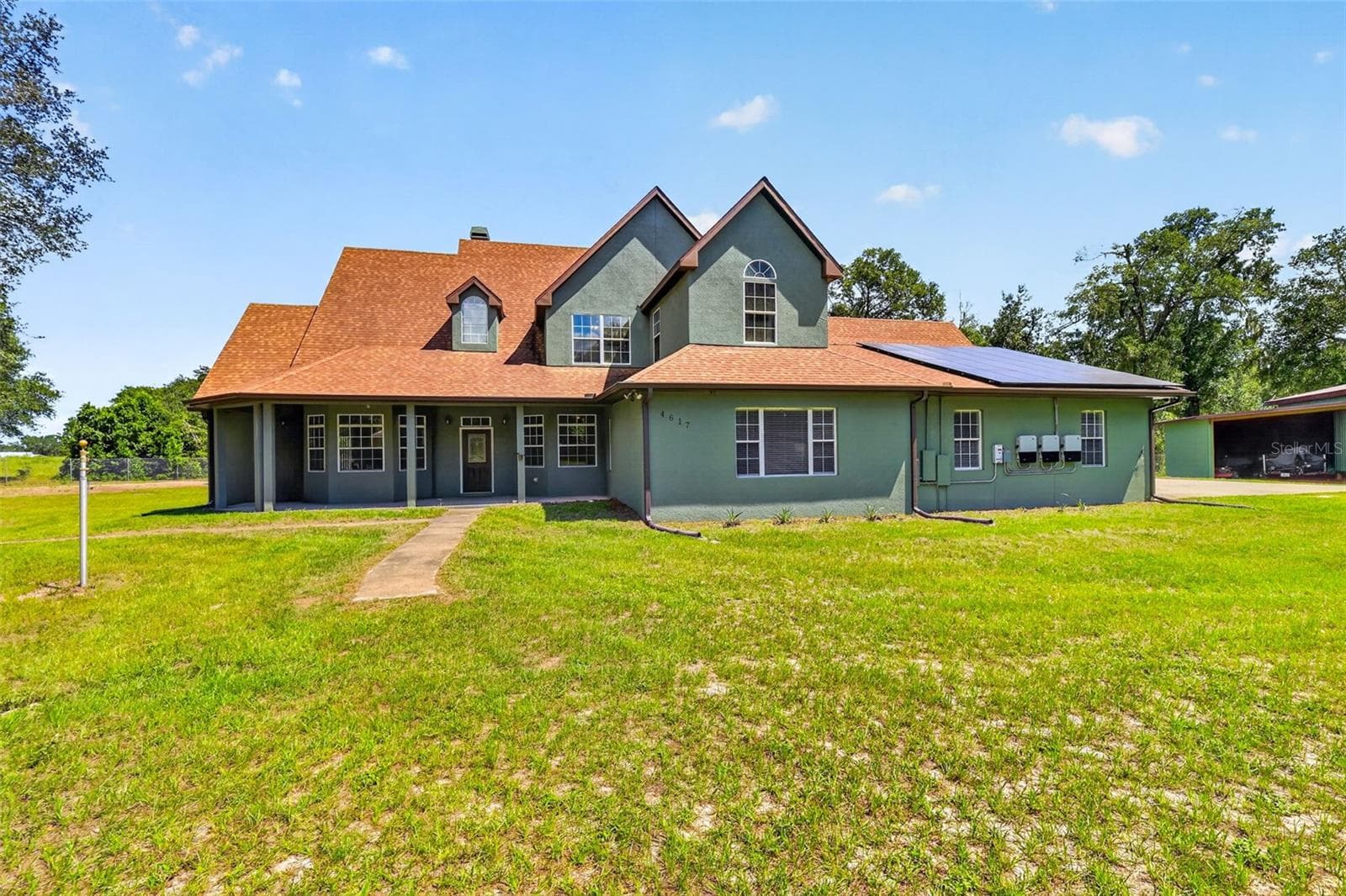 Multiple inverters power this energy-smart home, designed for maximum solar performance and savings. - 4617 ROUND LAKE RD, APOPKA