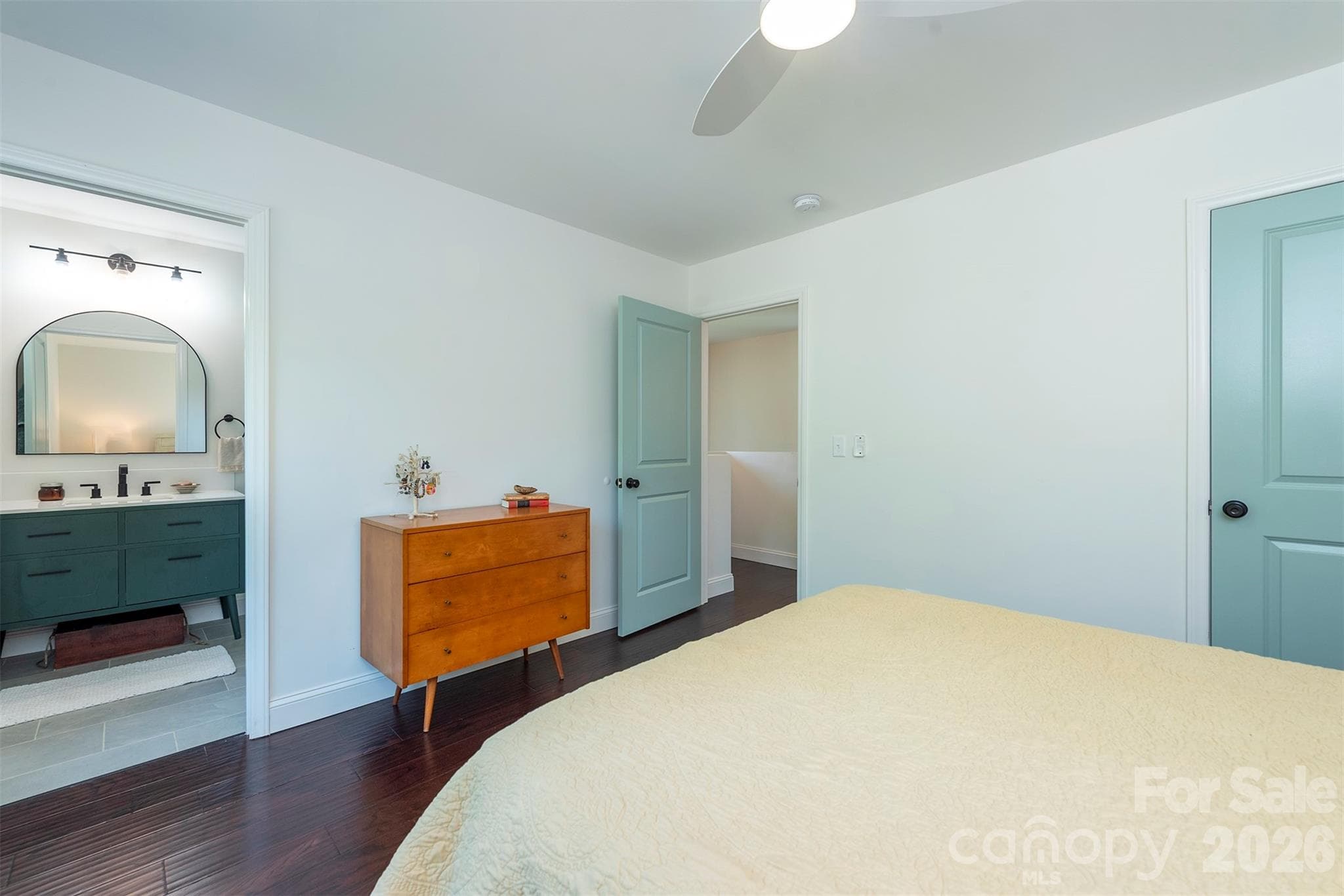 Primary bedroom - 191 Chatham Road, Asheville