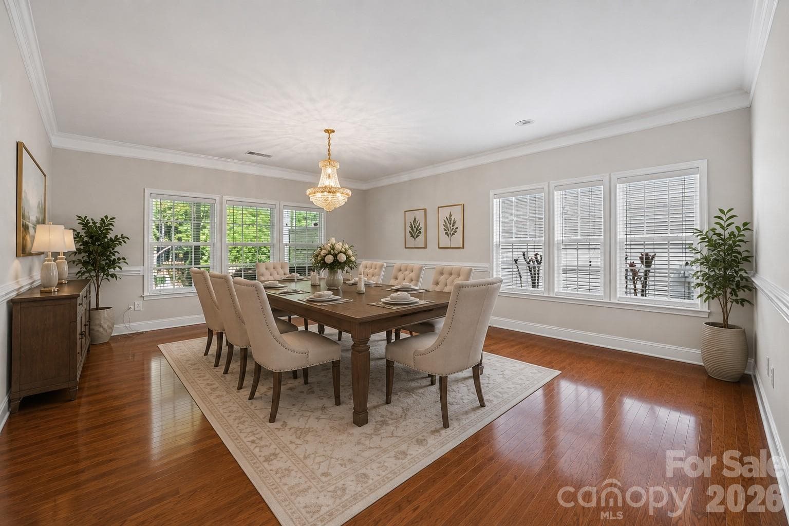 Formal dining - 9513 Seamill Road, Charlotte
