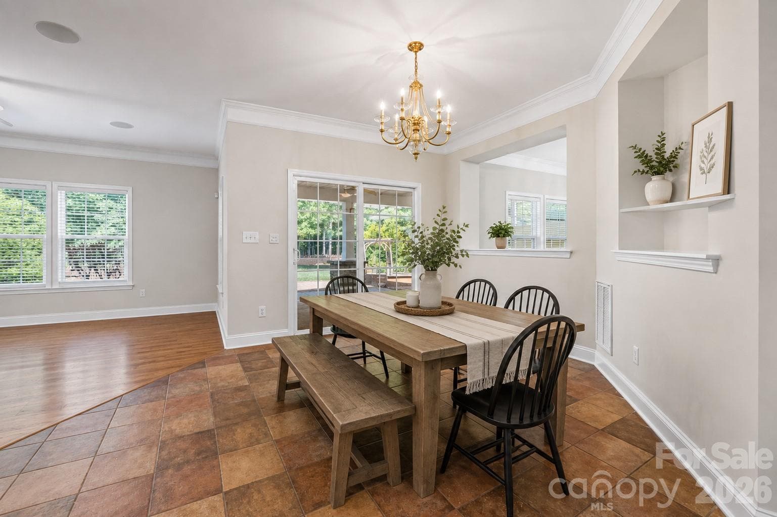 Breakfast area - 9513 Seamill Road, Charlotte