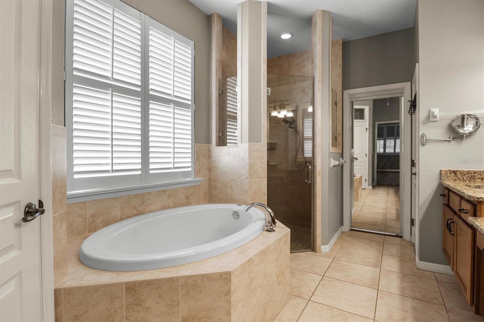 Primary Bathroom - 8281 LAKE JAMES DR, LAKELAND