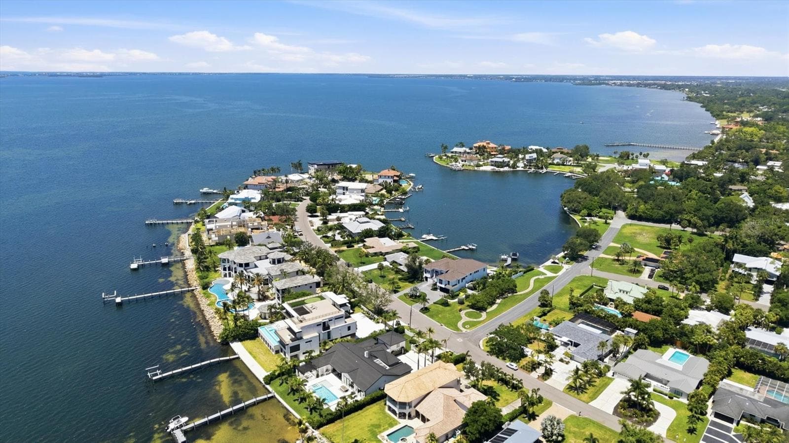 Aerial - 387 S SHORE DR, SARASOTA