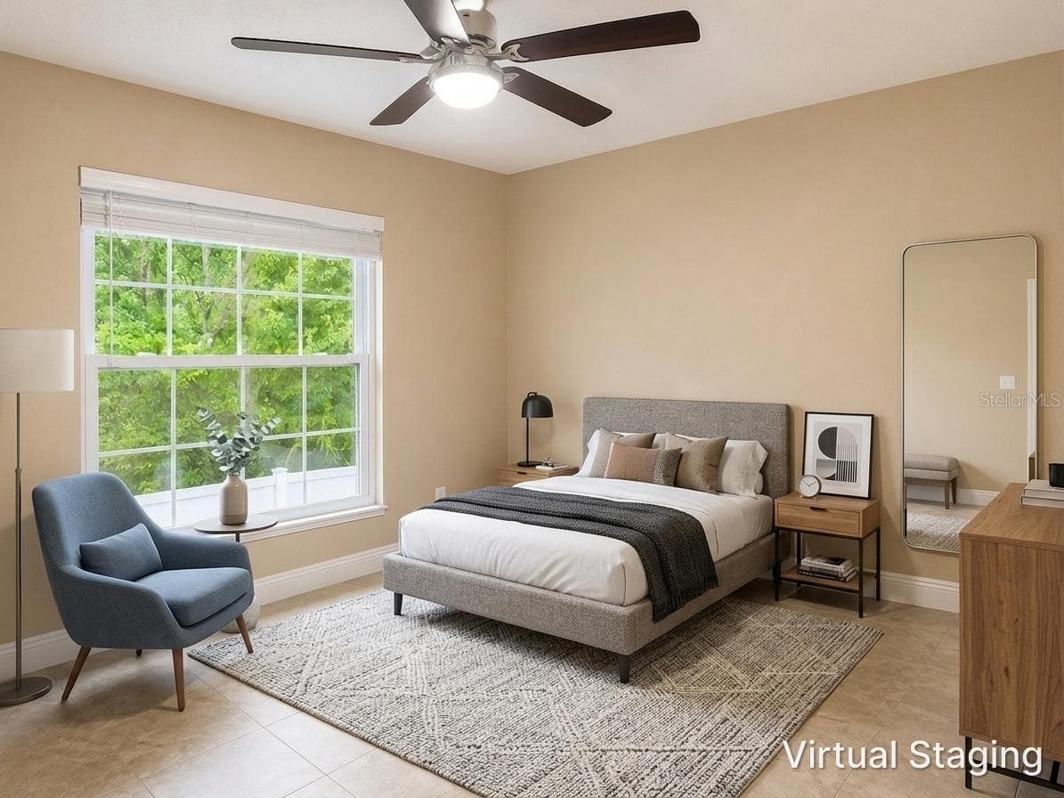 Staged Bedroom - 2800 E 113TH AVE #213, TAMPA