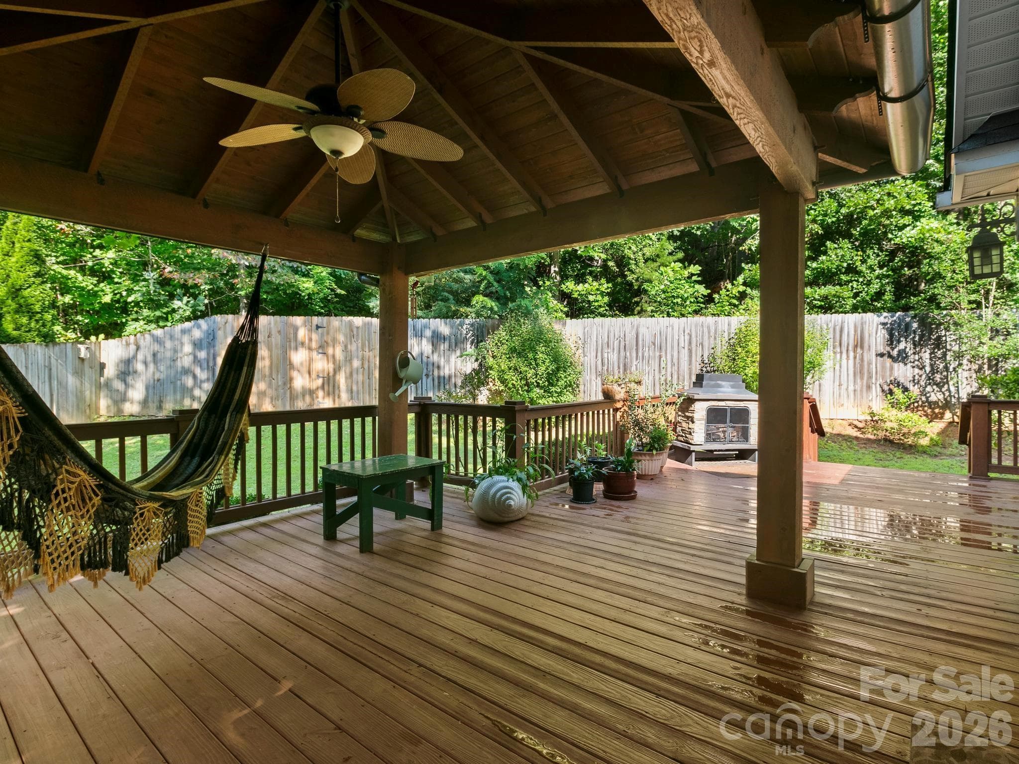 back deck - 306 Golden Hawk Trail, Asheville