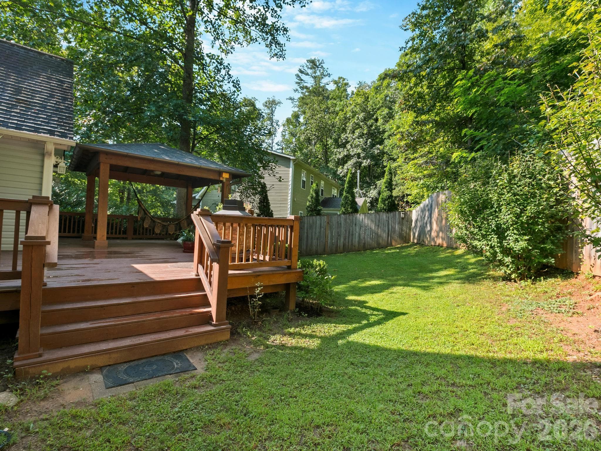 back deck - 306 Golden Hawk Trail, Asheville
