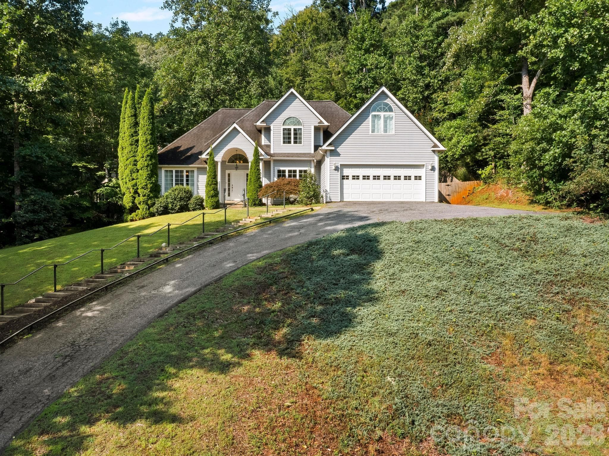 front of home - 306 Golden Hawk Trail, Asheville