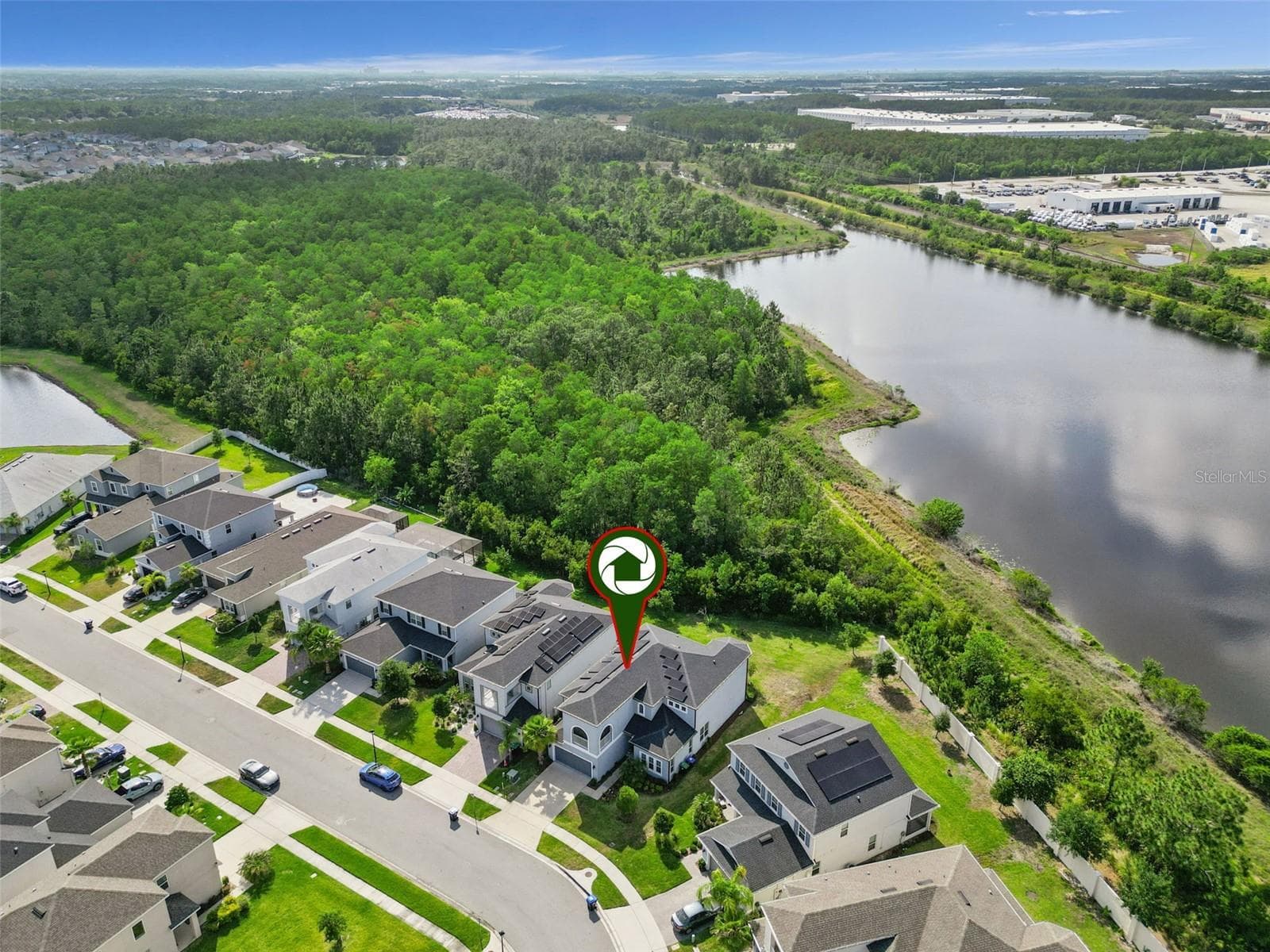 Aerial Conservation & Water View - 1168 PANDO LOOP, ORLANDO