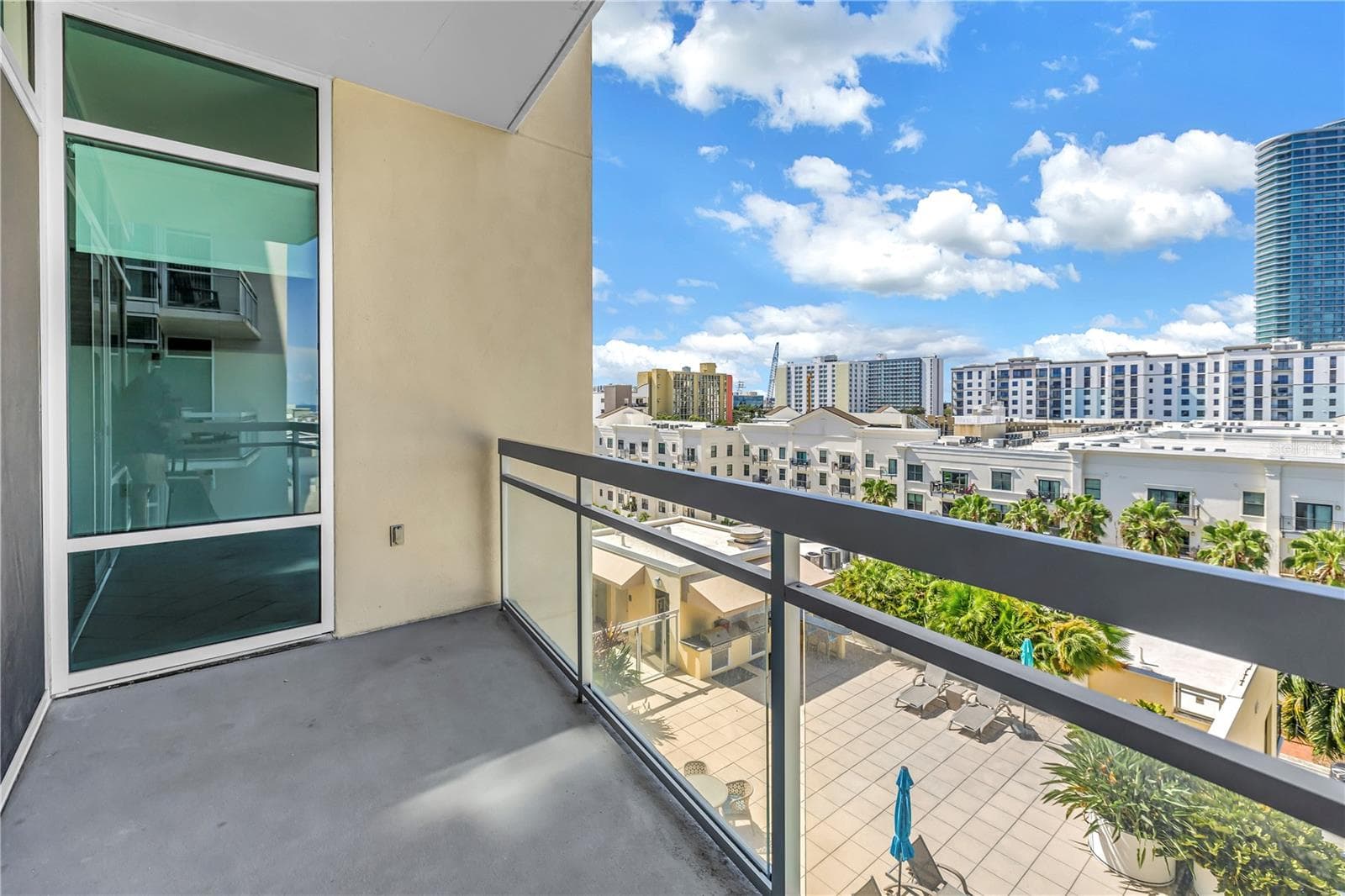 views from balcony - 400 4TH AVE S #701, ST PETERSBURG