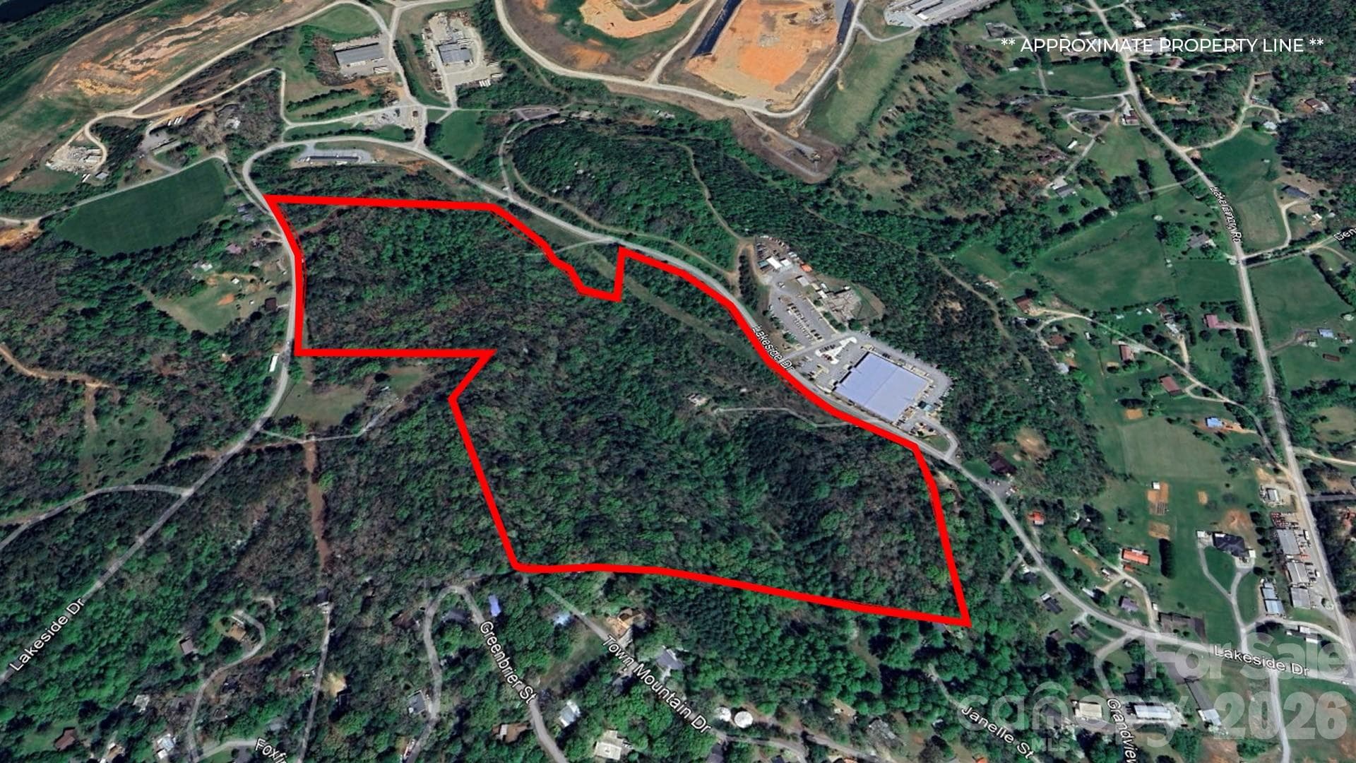 Acreage at 1817 Lakeside Drive, Franklin, photo 2 of 10