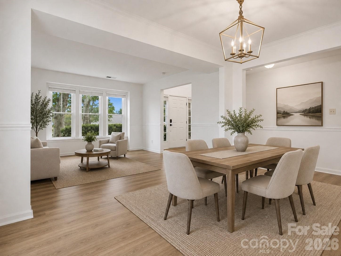 Virtually Staged - 12332 Old Prairie Road, Charlotte