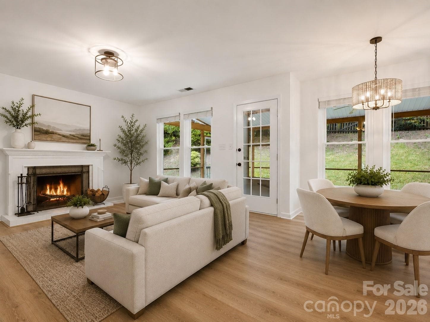 Virtually Staged - 12332 Old Prairie Road, Charlotte