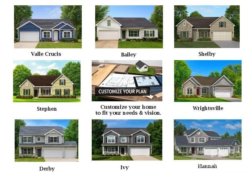Builder overs numerous floor plans for you to customize - 266 Corrie Ann Drive, Concord