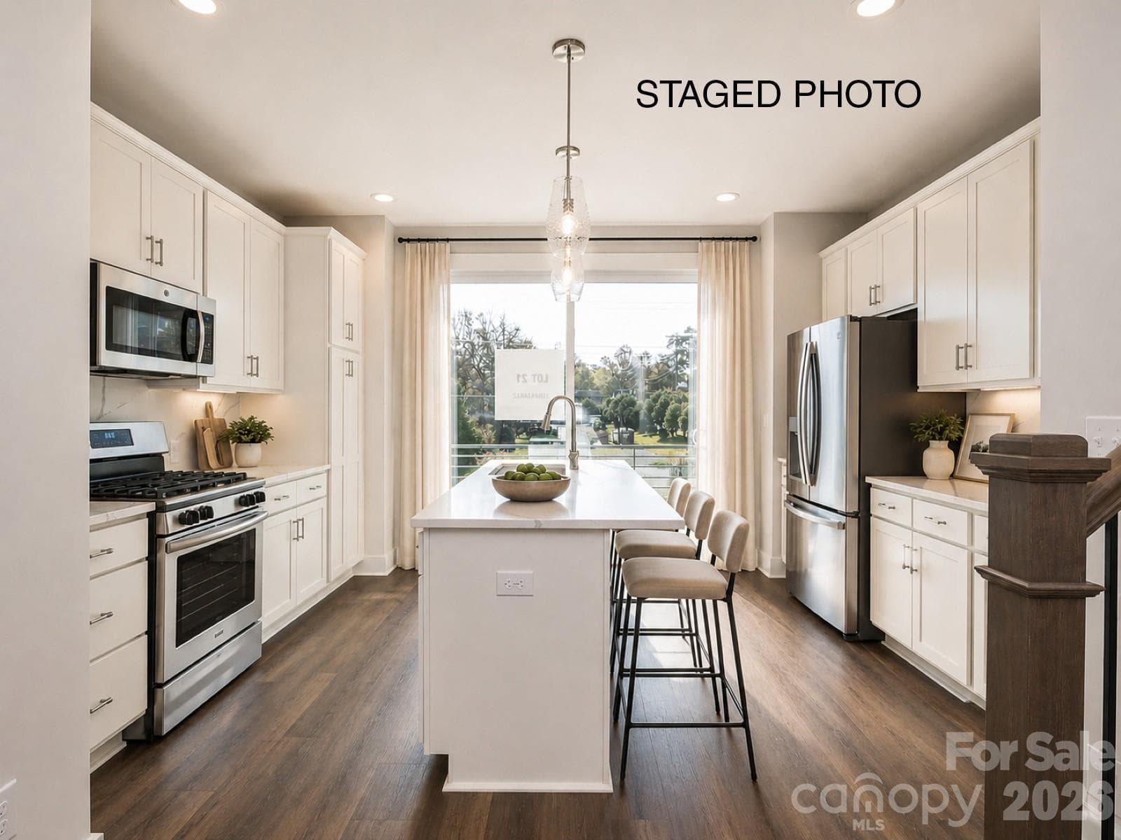 Kitchen *Virtually Staged* - Charlotte