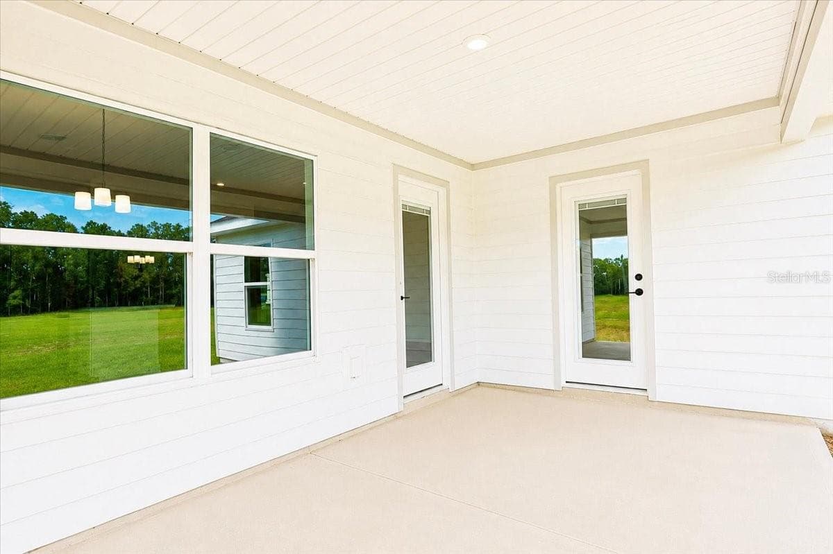 Rear Covered Porch - 13651 NW 150TH CIR, ALACHUA