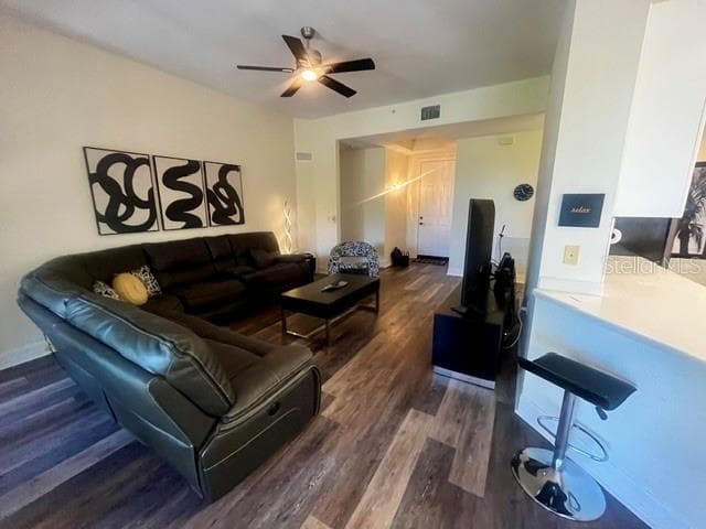 Living area. Luxury vinyl flooring. - 98 VIVANTE BLVD #9834, PUNTA GORDA