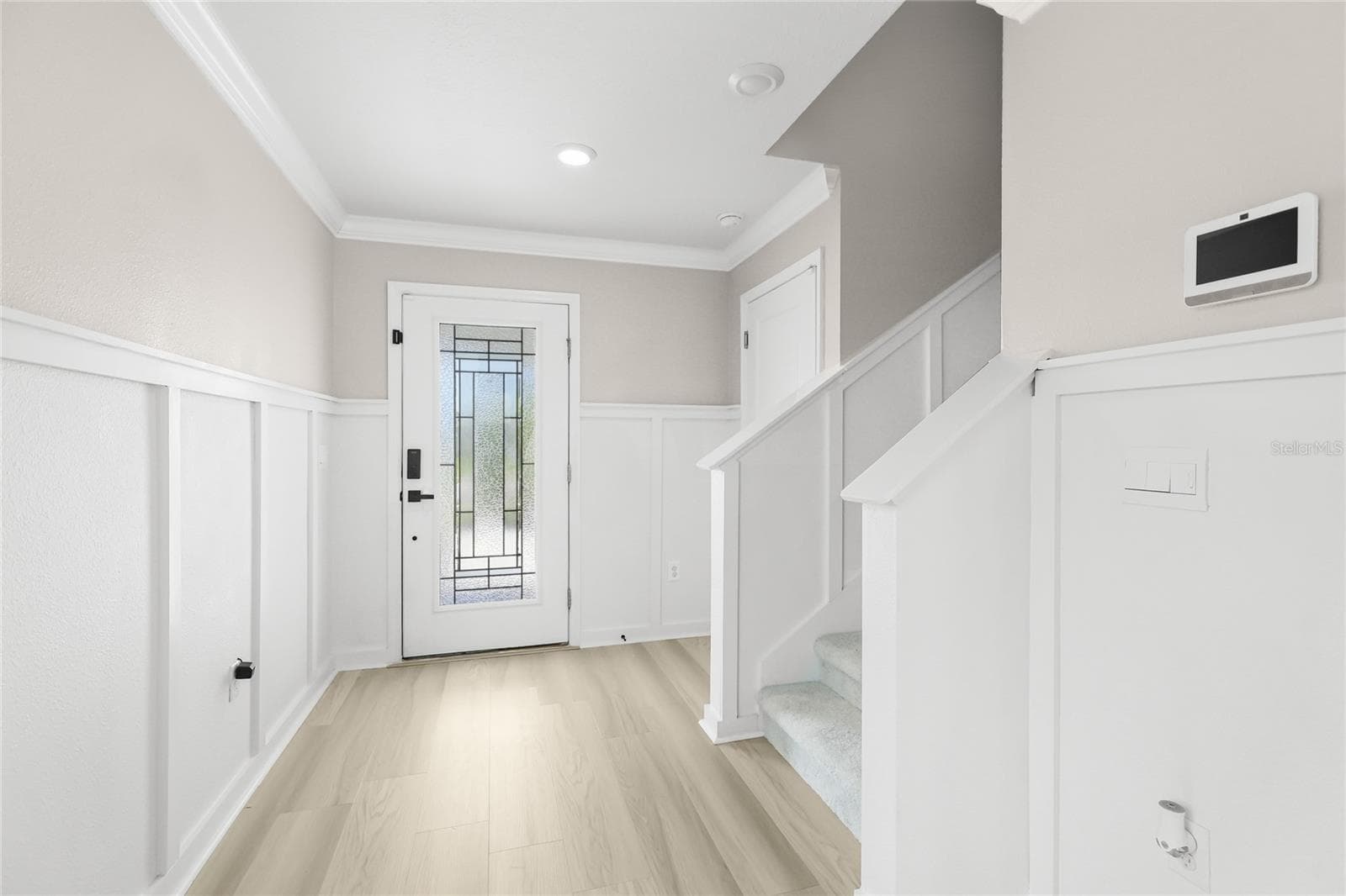 gorgeous entry with paneling - 12272 HIGH ROCK WAY, PARRISH