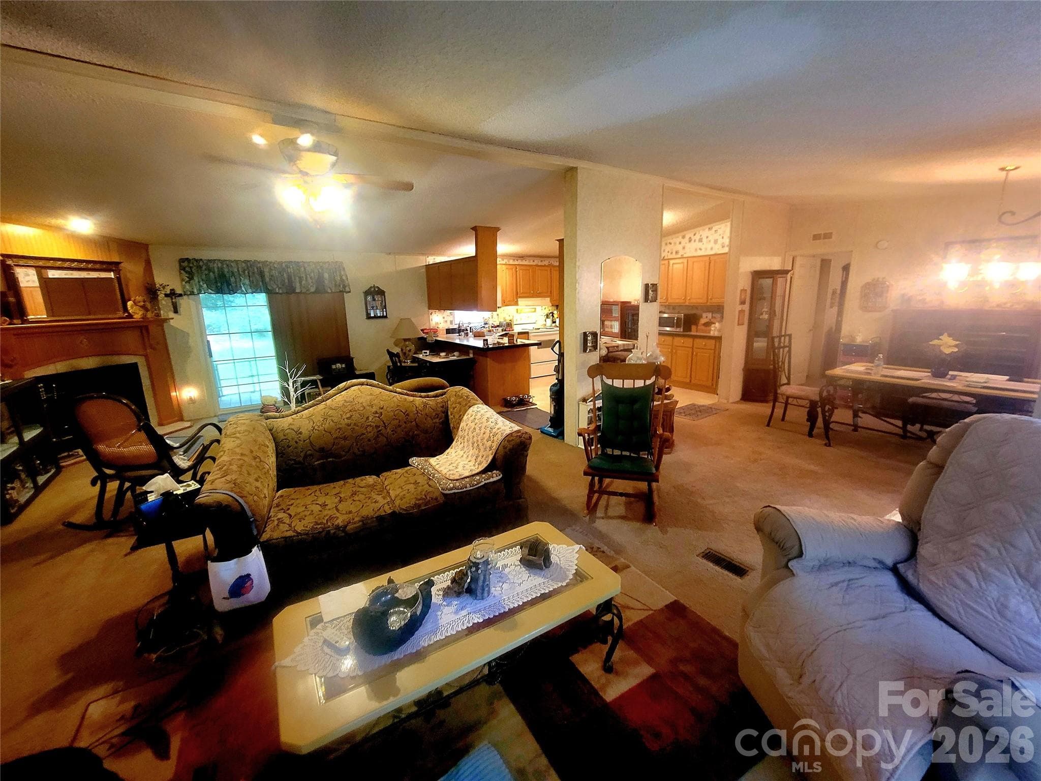 Family room and den - 121 Sylvan Drive, Statesville
