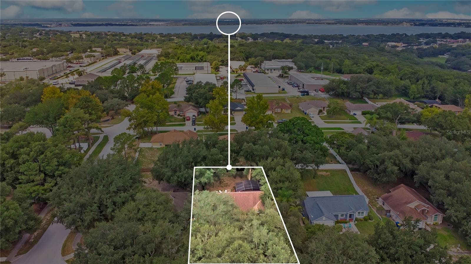 House Property Line - 836 ELM FOREST DR, MINNEOLA