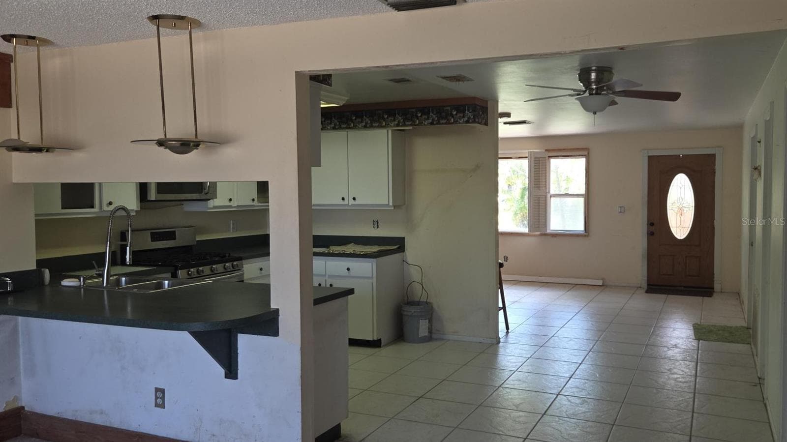 Open plan LR/Kitchen/Family Room - 8665 MOCKINGBIRD LN, SEMINOLE