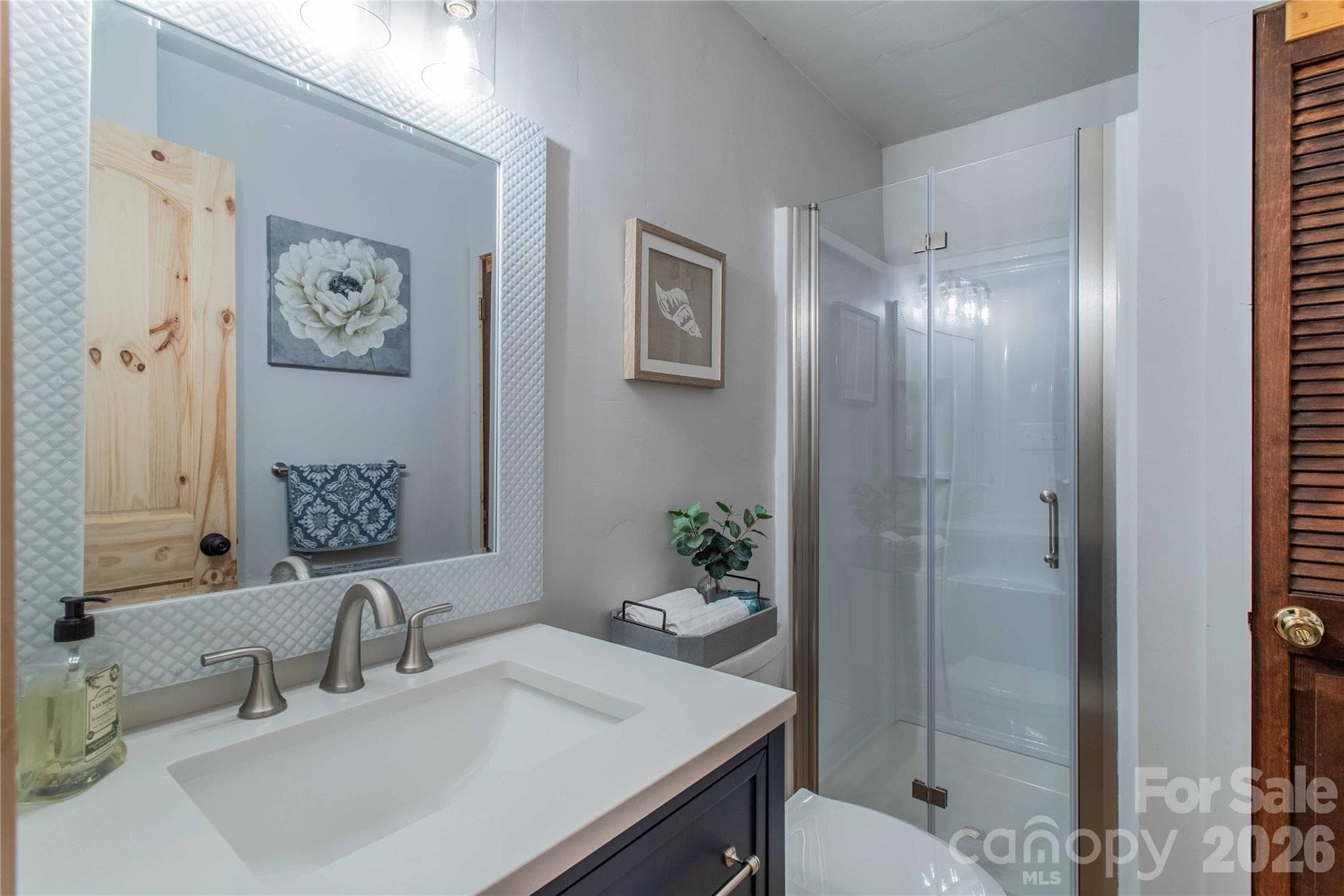 Second bath on main level - 132 Hurd Road, Canton