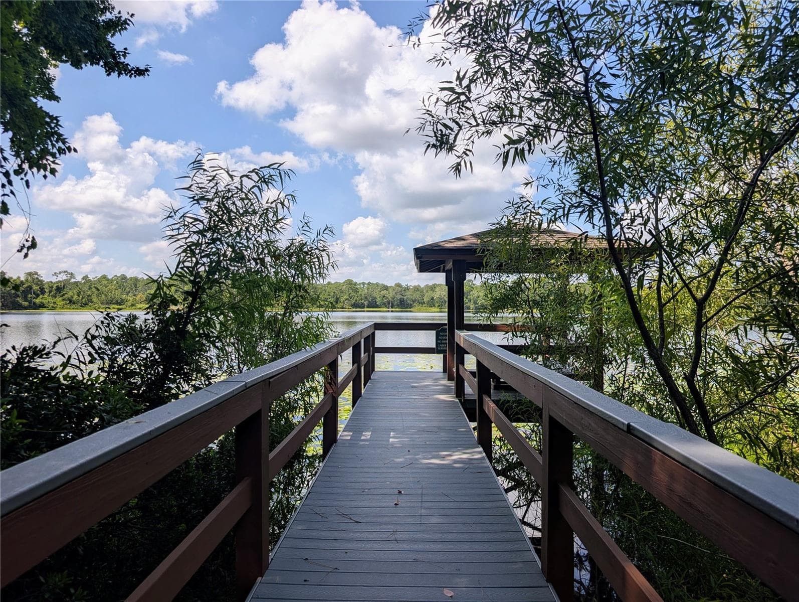 Community dock at Lake Rouse - 2550 N ALAFAYA TRL #12105, ORLANDO