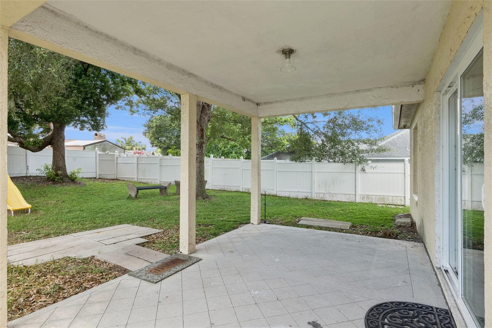 Backyard - 939 CLOVERLEAF BLVD, DELTONA
