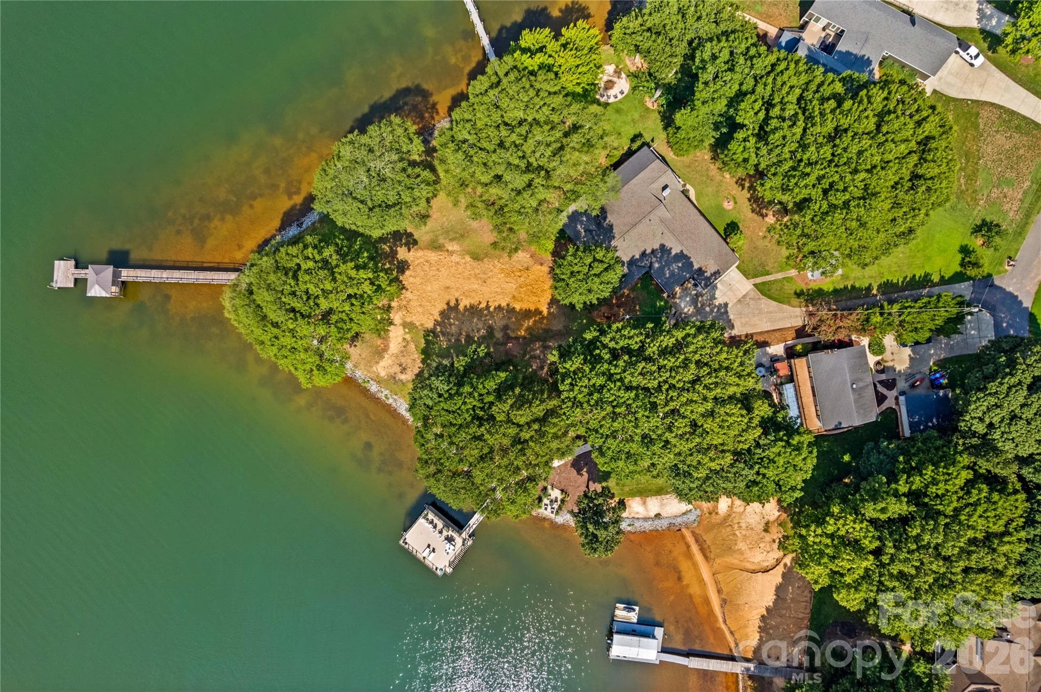 Aerial View of Point Lot - 7152 Channelview Drive, Sherrills Ford