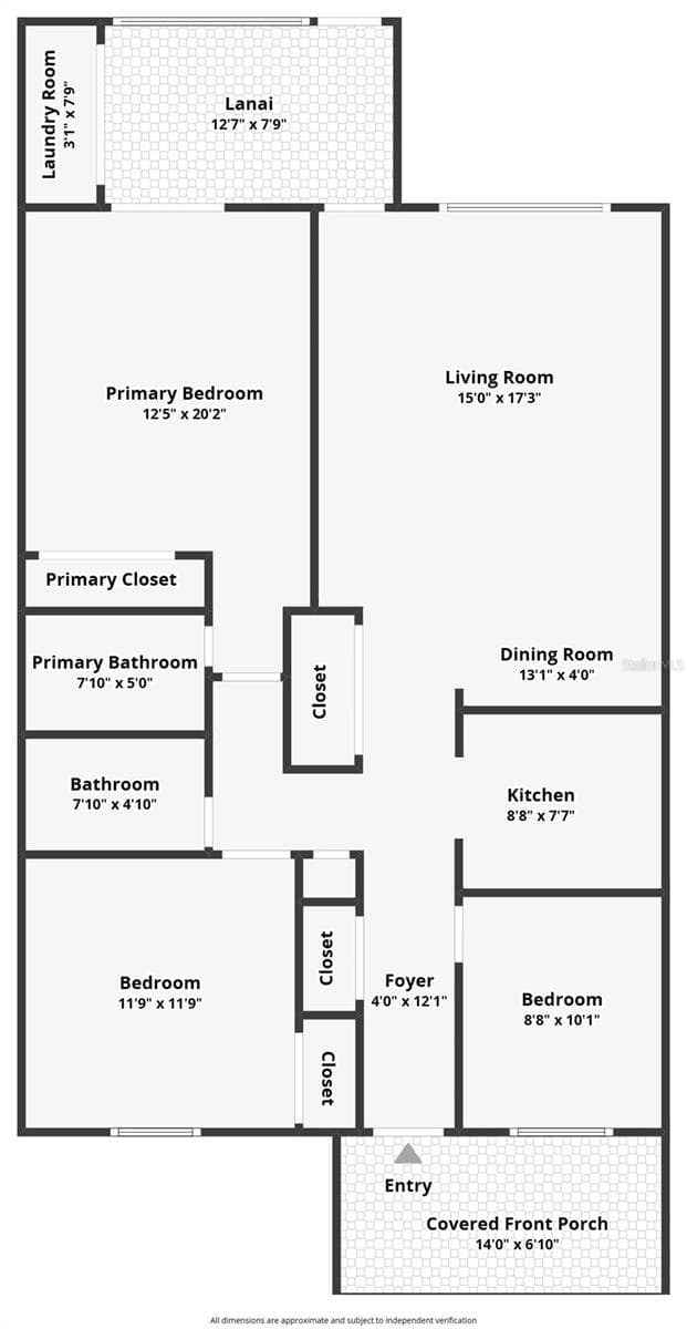 Very livable Floor plan - 10306 COUNCILS WAY, TEMPLE TERRACE