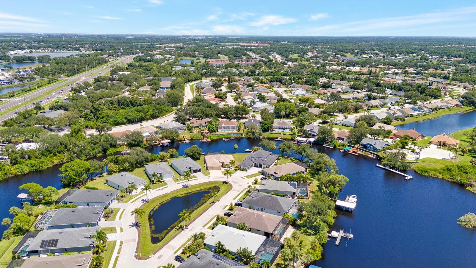 above view from neighborhood - 5410 61ST ST E, BRADENTON