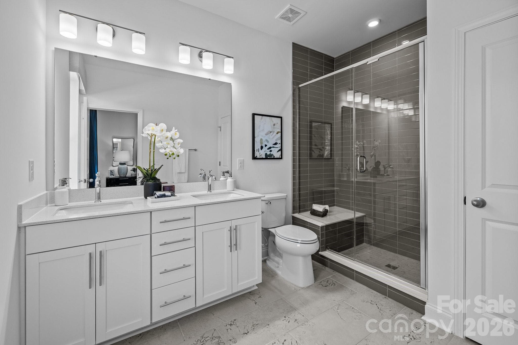 Owner's Bathroom-Representation picture-not actual home - 3011 Pointe Town Drive, Charlotte