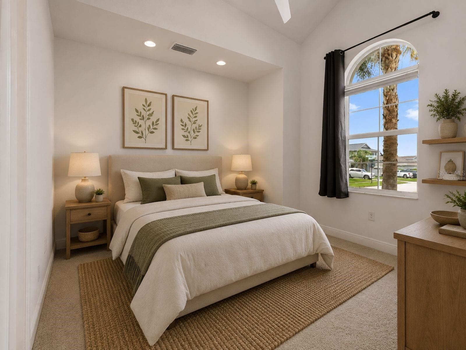 Virtually Staged: Bedroom Three - 19714 LONESOME PINE DR, LAND O LAKES