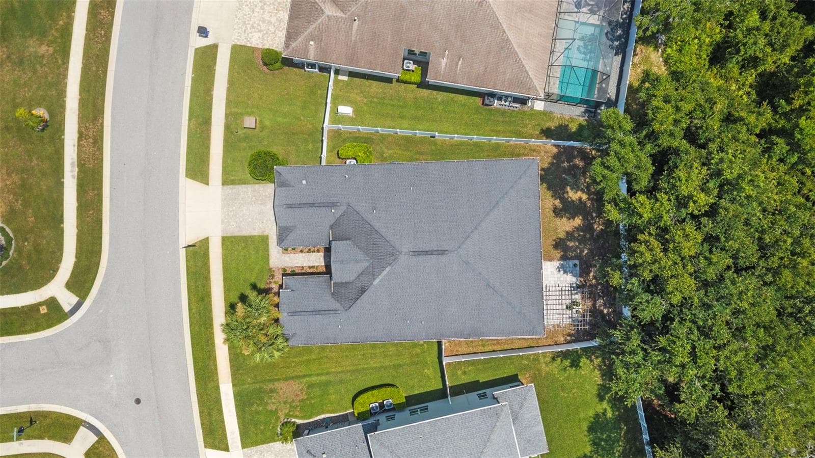 Aerial - 19714 LONESOME PINE DR, LAND O LAKES