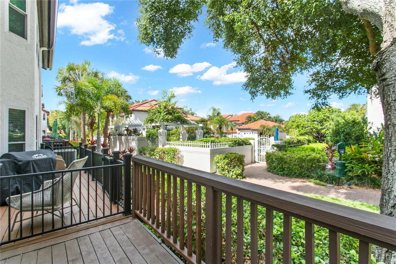 This is a perfect spot for your grill and some cozy chairs. The community pool is just steps away. - 1116 SHIPWATCH CIR, TAMPA