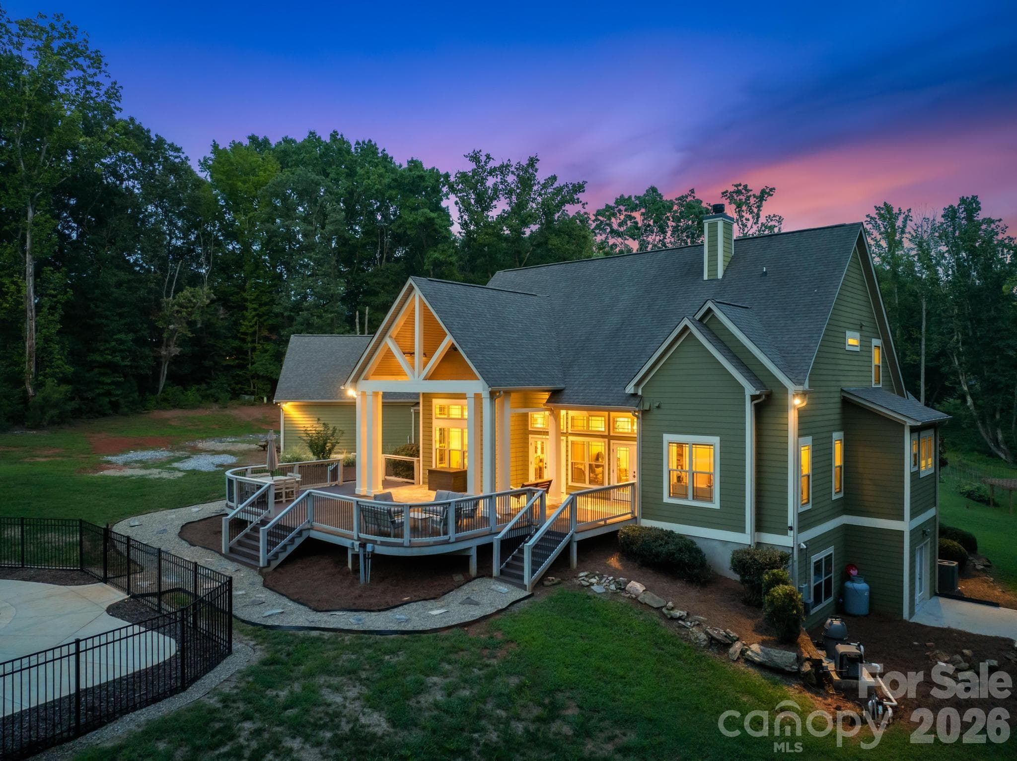 Back view of property - 6334 Long Island Road, Catawba