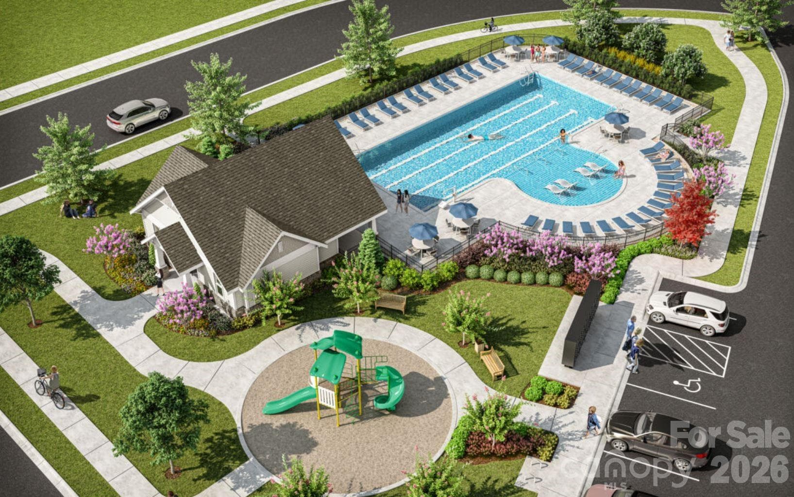 Rendering of future amenity - 1414 Bucknell Street, Wingate