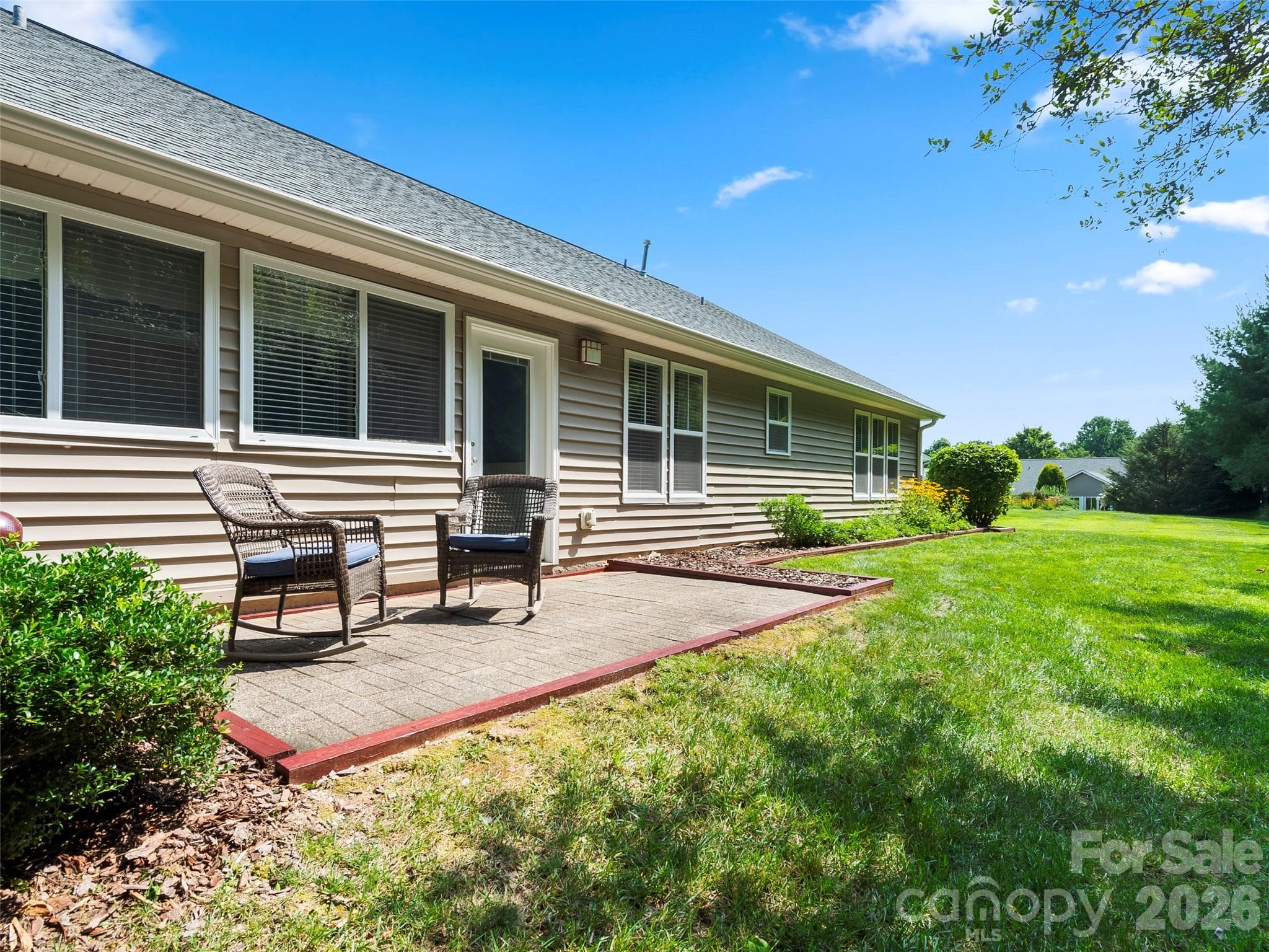 Rear Patio for relaxing - 196 Snowy Egret Way, Hendersonville