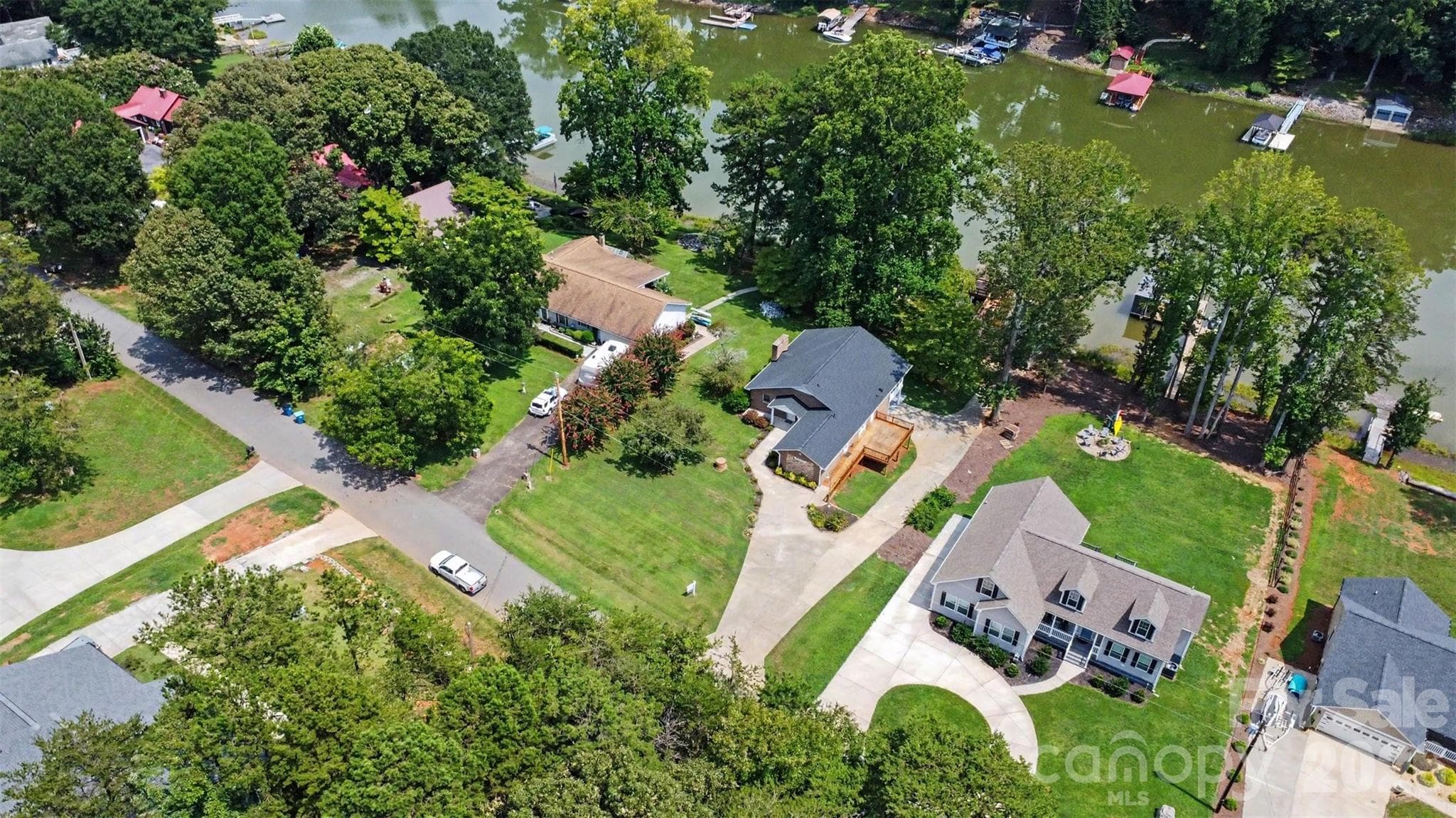 Aerial View - 6917 Navajo Trail, Sherrills Ford