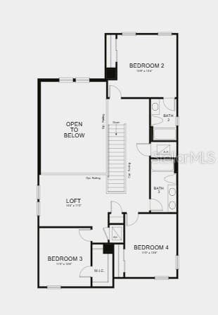 Floor 2 ~ Additional Highlights Include: private pool, gourmet kitchen, tray ceiling on main floor, impact windows, quartz countertops, and pocket sliding glass door - 7907 INTERSTELLAR AVE, SARASOTA