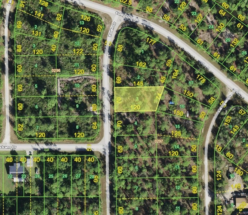 Land at 13352 RODIN DR, PUNTA GORDA, photo 5 of 5