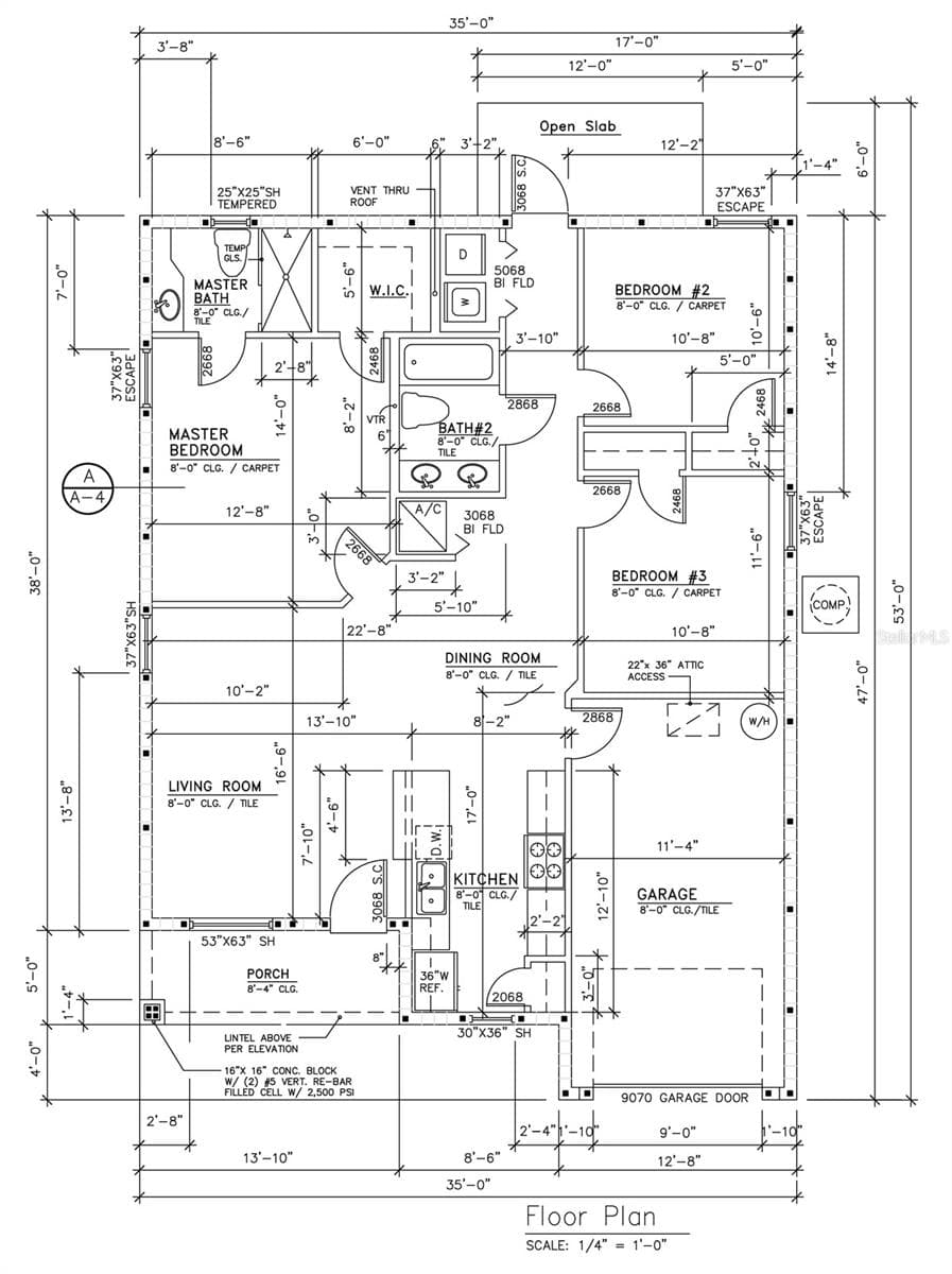 Floor Plan - 104 ROBERTS AVE, MULBERRY
