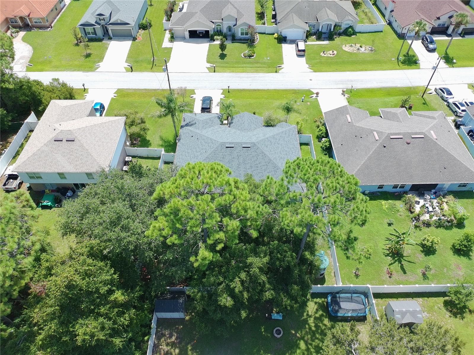 Aerial - Rear - 55 BROOKLYN LN, PALM COAST