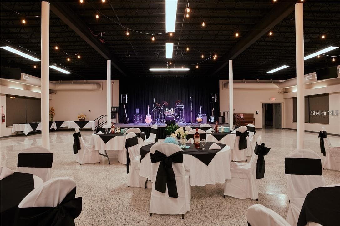 Ballroom in Clubhouse - 609 INDIAN LAKE DR, INDIAN LAKE ESTATES