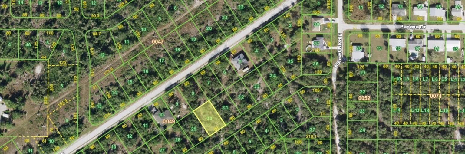 Land at 5220 PAPAYA DR, PUNTA GORDA, photo 2 of 2
