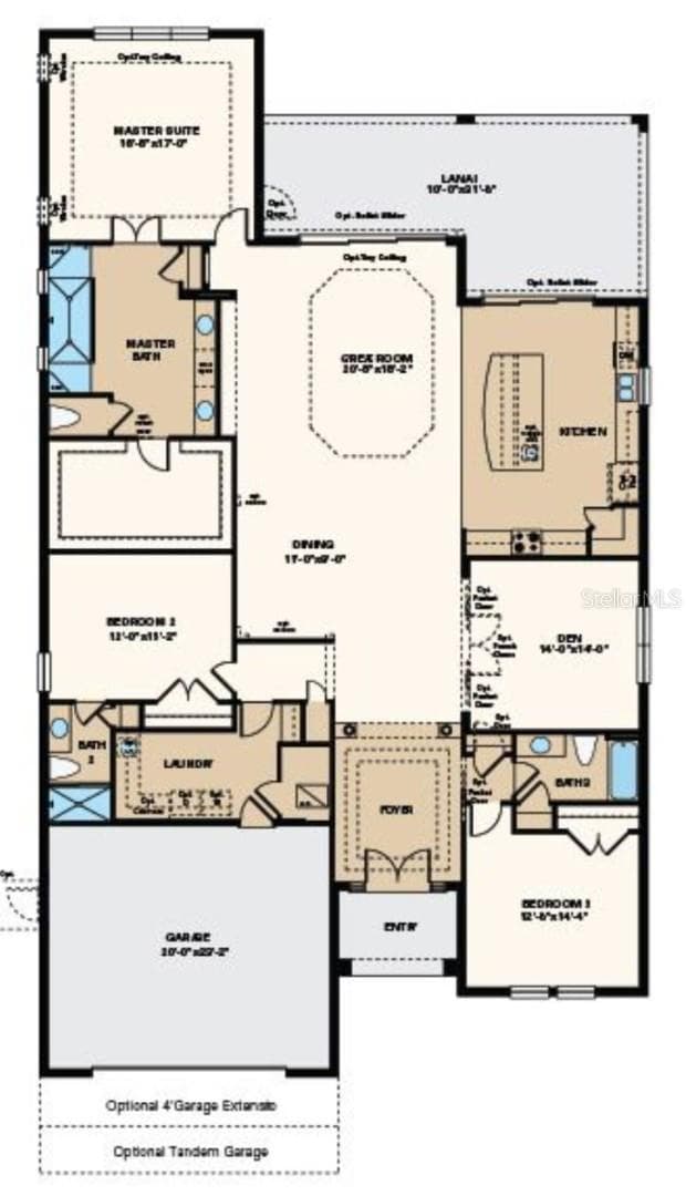 Single Family Residence at 3456 FORSYTHIA DR, ODESSA, photo 61 of 74