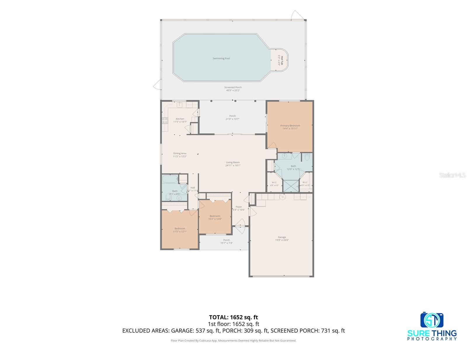 Floor Plan - 1040 W VILLAGE GREEN RD, DELAND