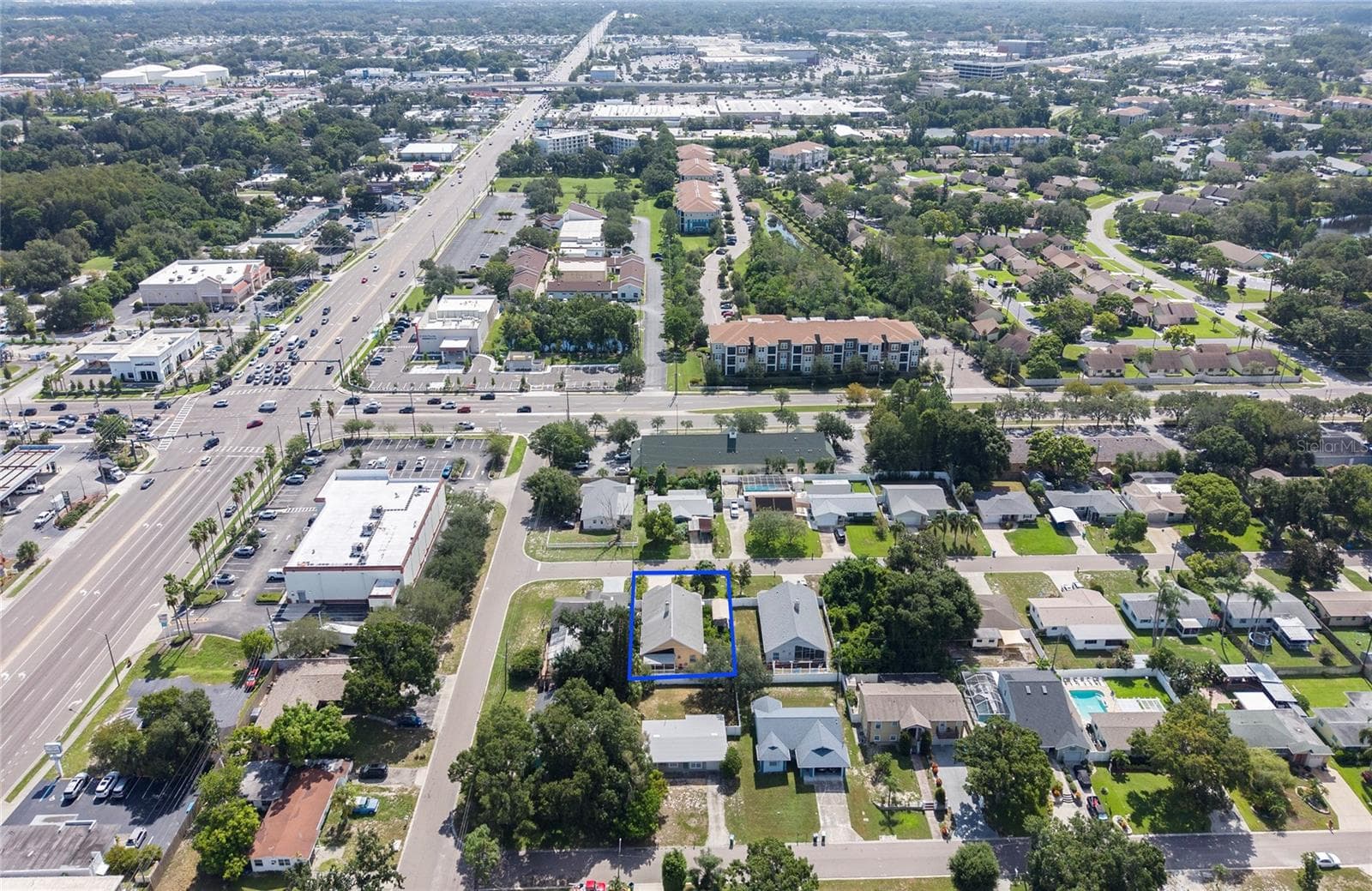 Ariel photo. (9) - 1150 OAKWOOD DR, DUNEDIN