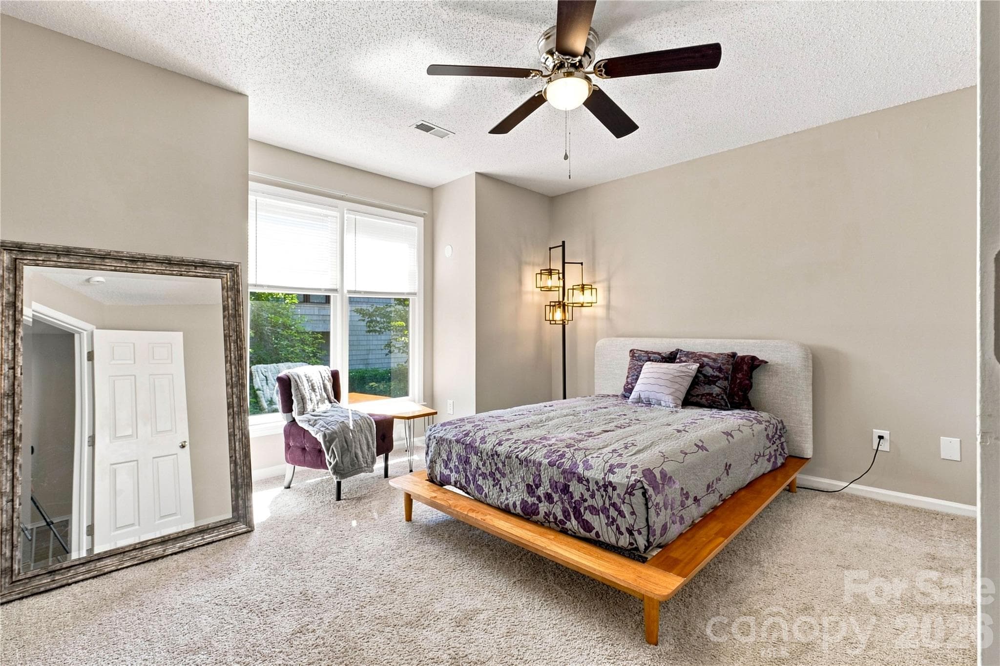Secondary Bedroom with large windows and lots of space - 9031 J M Keynes Drive, Charlotte
