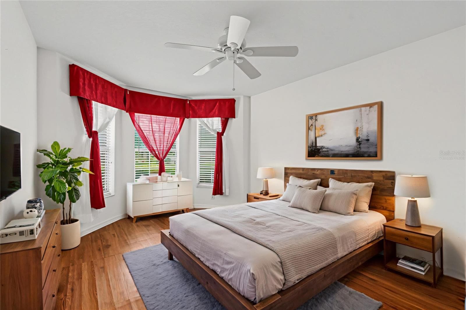 Virtually Staged 2nd Bedroom - 556 KINGSTON WAY, THE VILLAGES